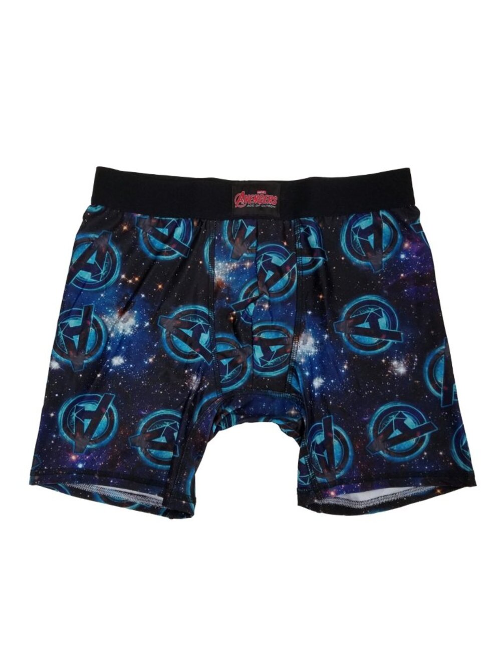 Marvel Size Large 36 38 Boxer Brief Mens Avengers Age Of Ultron Galaxy Print NEW